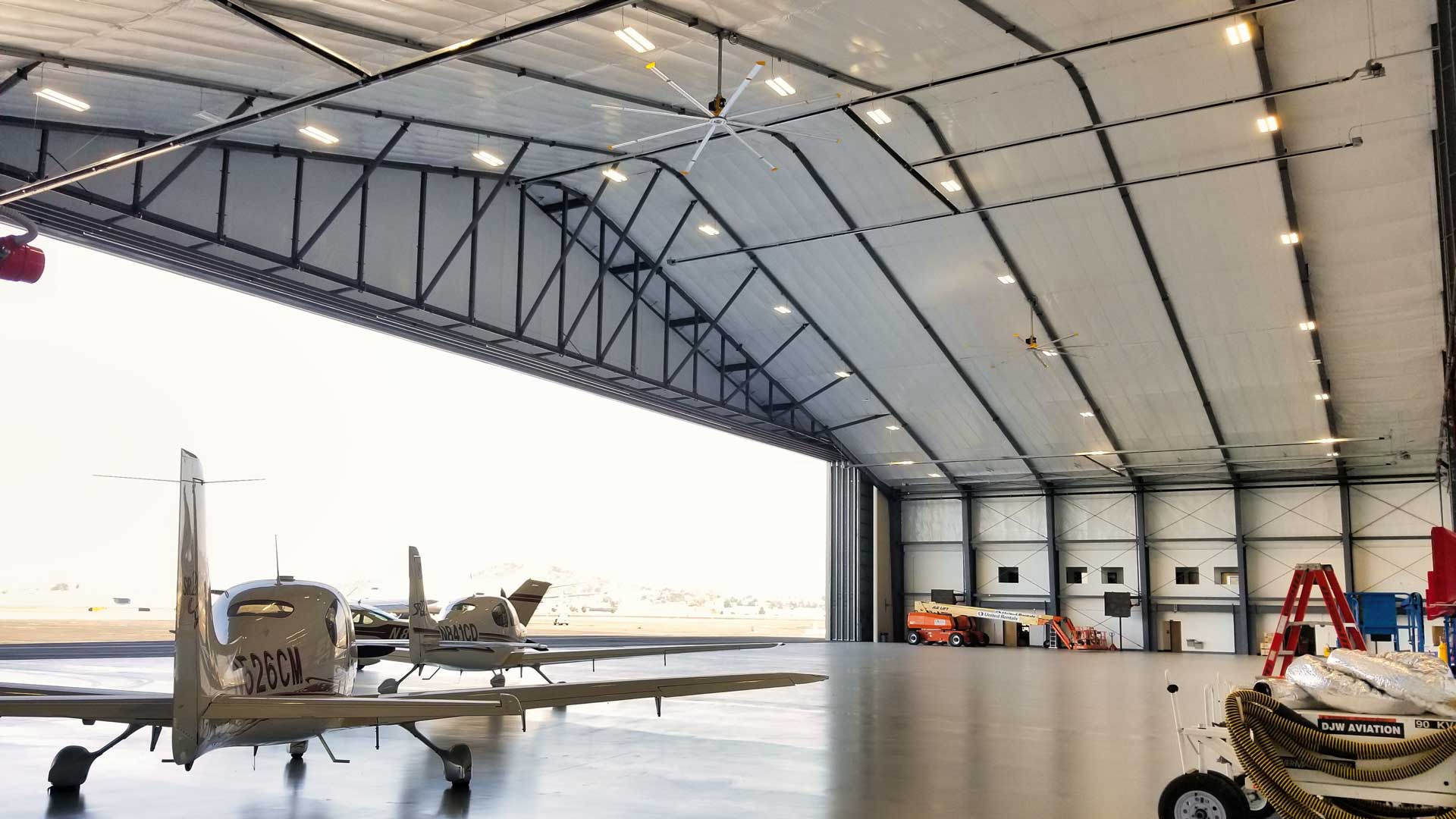 aircraft storage place