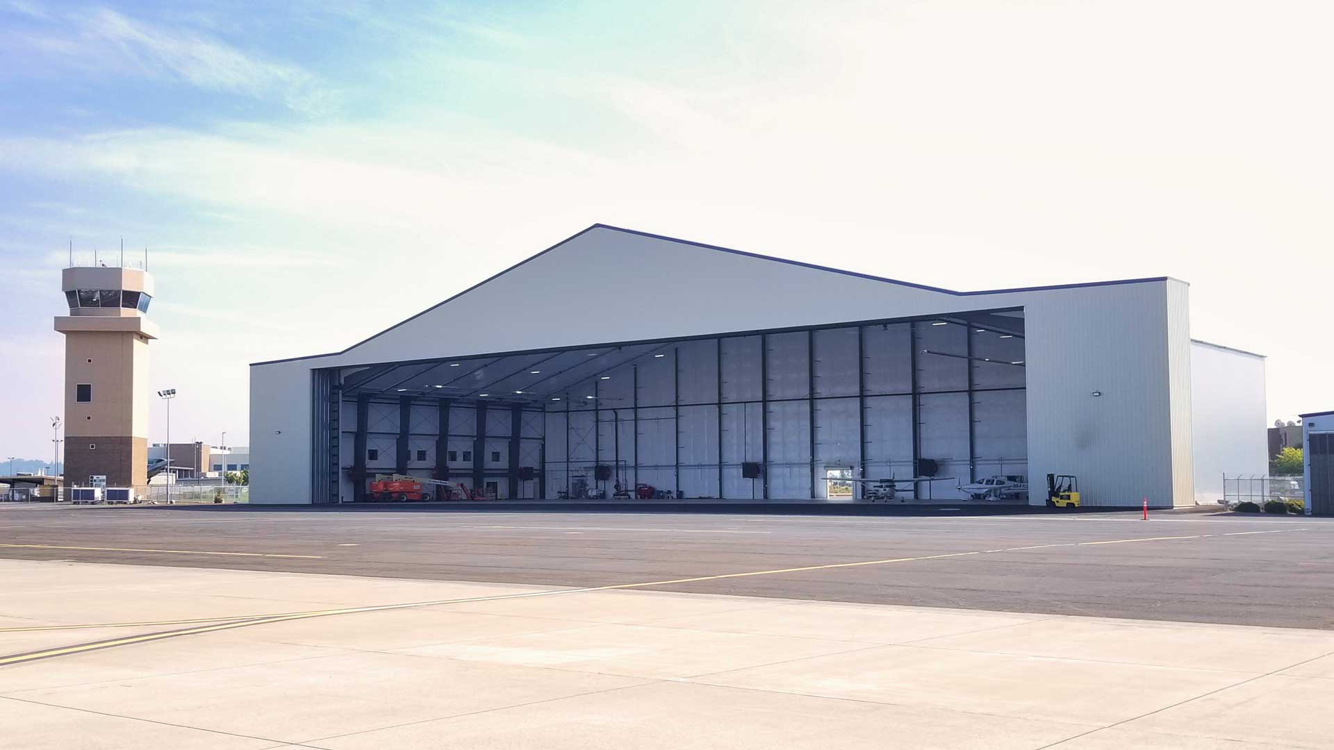 aviation hangar