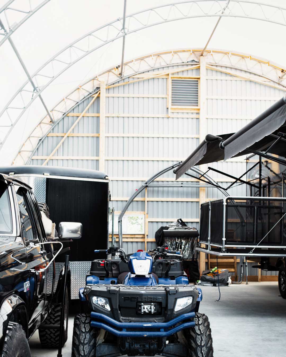 Equipment storage and warehouse