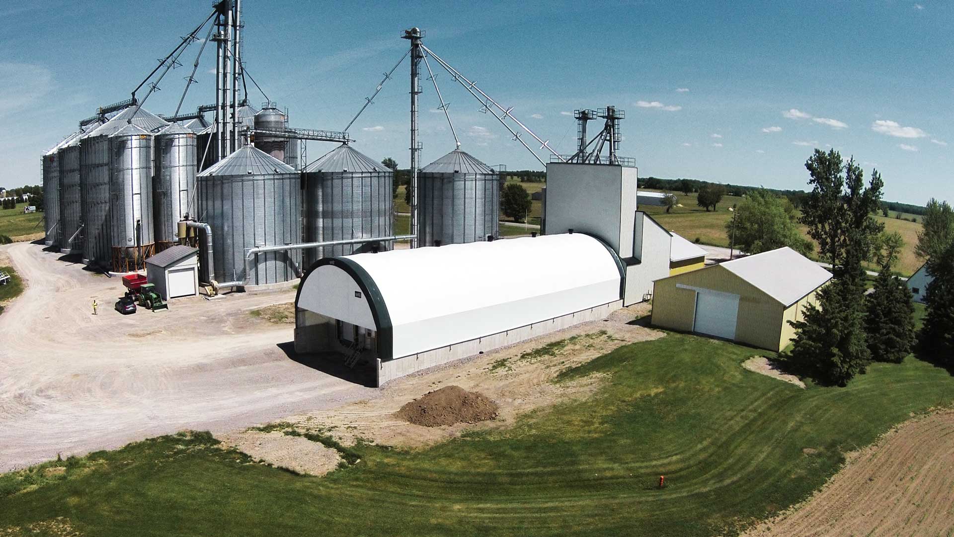 grain storage buildings